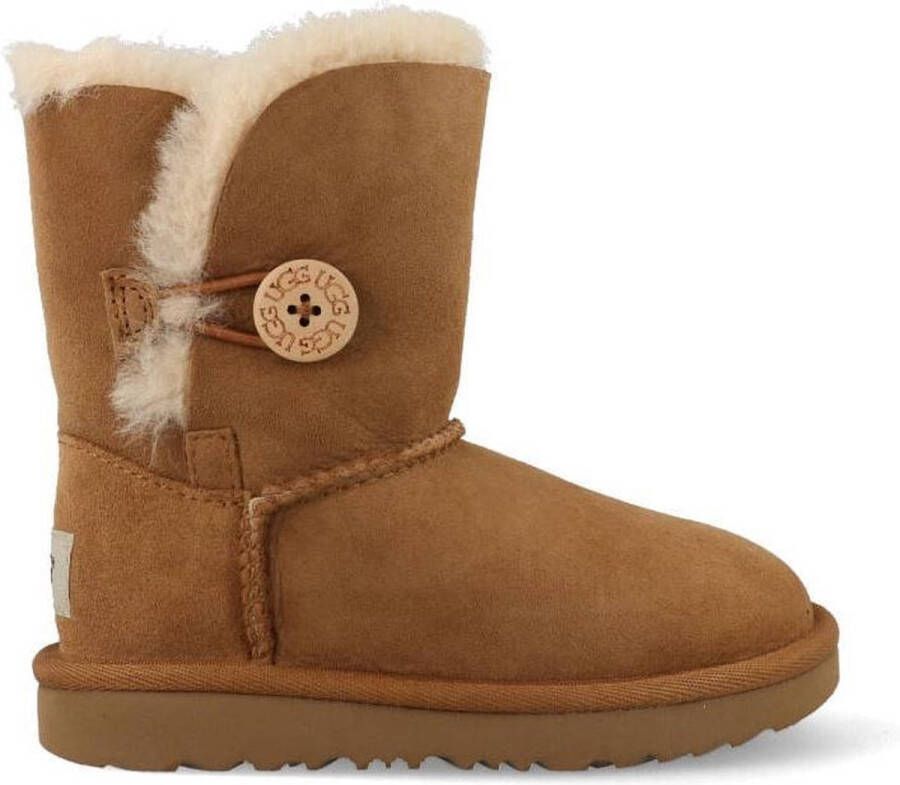 UGG BAILEY BUTTON II W Volwassenen Gevoerde laarzen Kleur Cognac