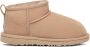 UGG Bruin Tinten Classic Ultra Mini Kids Vachtlaarzen Warme Laarzen Meisjes Beige - Thumbnail 1