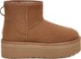 UGG Plateaulaarsjes Classic Mini Platform winterboots plateau laarzen instap laarzen om in te stappen - Thumbnail 3