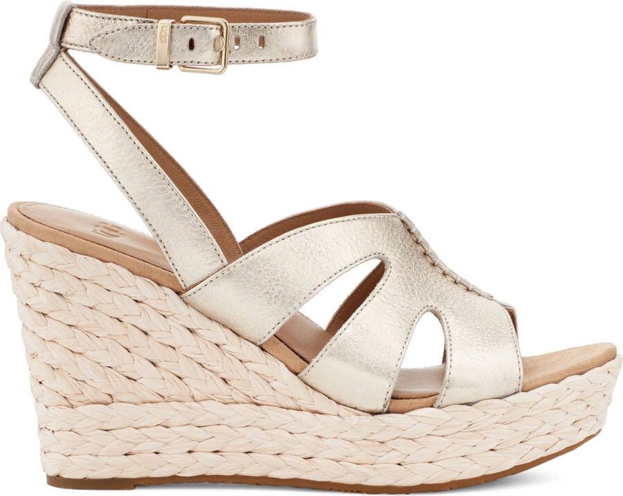 Ugg discount sandalen goud