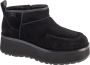 UGG Cityfunc Ultra Mini 1158193-BLK Vrouwen Zwart Laarzen - Thumbnail 1