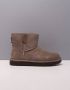 UGG CLASSIC MINI BAILEY ZIP Volwassenen Gevoerde laarzenSnowbootsDames laarzen Grijs - Thumbnail 3