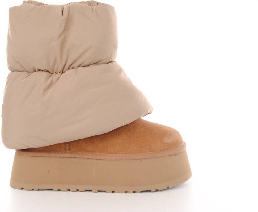 Ugg Classic Mini Dipper enkellaarsje van suède met afneembare beenwarmer