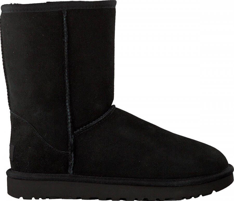 UGG Vachtlaarzen Dames Classic Short Ii Maat: 43 Materiaal: Suède Kleur: Zwart