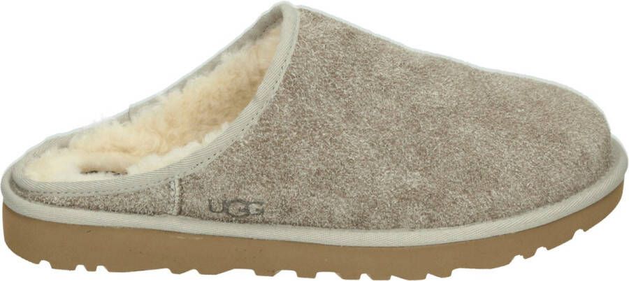 UGG CLASSIC SLIP-ON SHAGGY SUEDE M Heren pantoffels Grijs