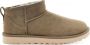 UGG Vachtlaarzen Dames W Classic Ultra Mini Maat: 43 Materiaal: Suède Kleur: Groen - Thumbnail 2