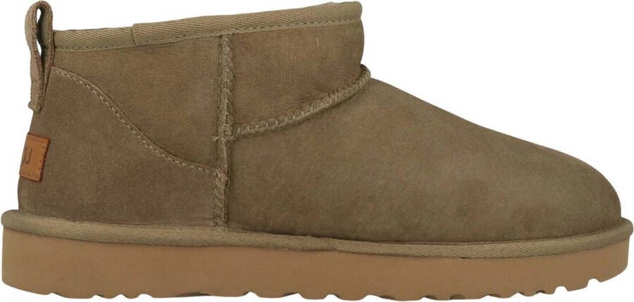 UGG CLASSIC ULTRA MINI Gevoerde laarzenSnowbootsDames laarzen Groen