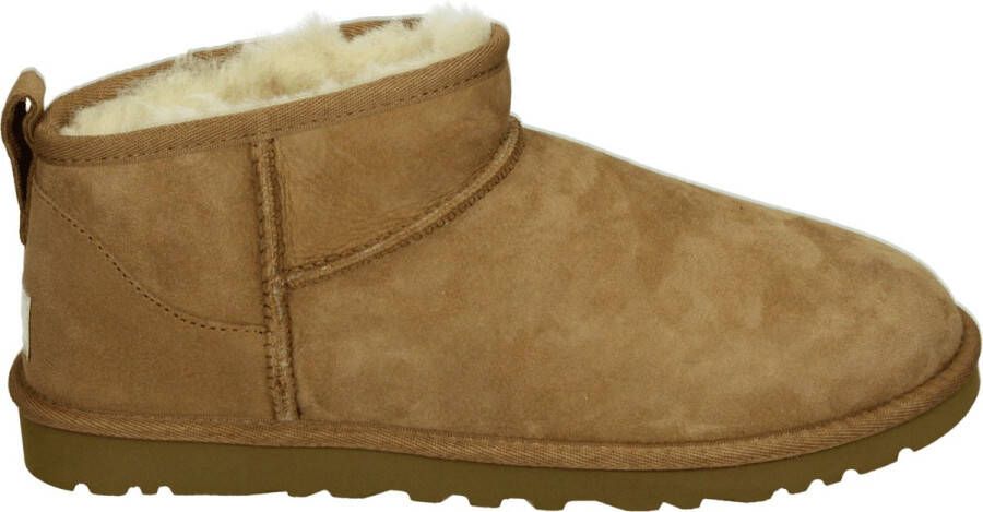 UGG CLASSIC ULTRA MINI M Dames laarzenHeren VachtlaarzenHeren laarzen Cognac