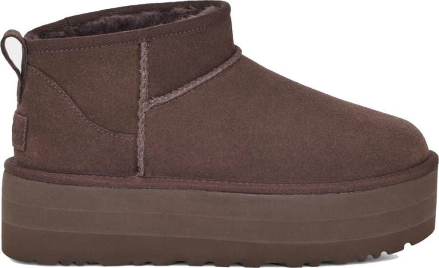 UGG Winterlaarzen Classic Ultra Mini Platform trend slip-on shoe with platform sole