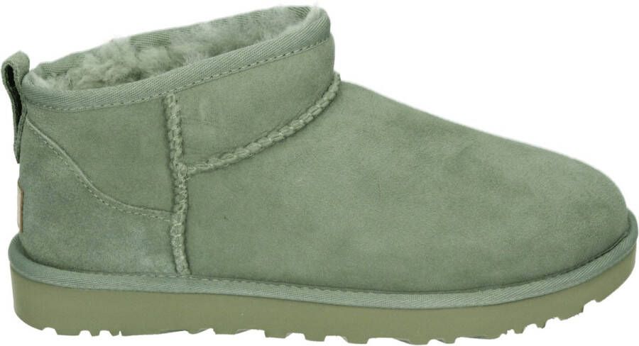 UGG Boots zonder sluiting Classic Ultra Mini comfortabele schoen vrijetijdsschoen met logopatch