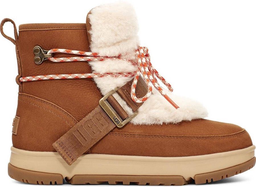 Bruin Tinten UGG Classic Weather Hiker Dames Snowboots Chestnut