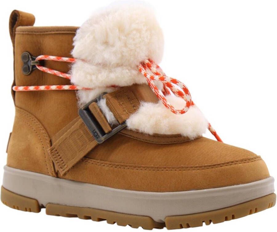 Bruin Tinten UGG Classic Weather Hiker Dames Snowboots Chestnut - Foto 1