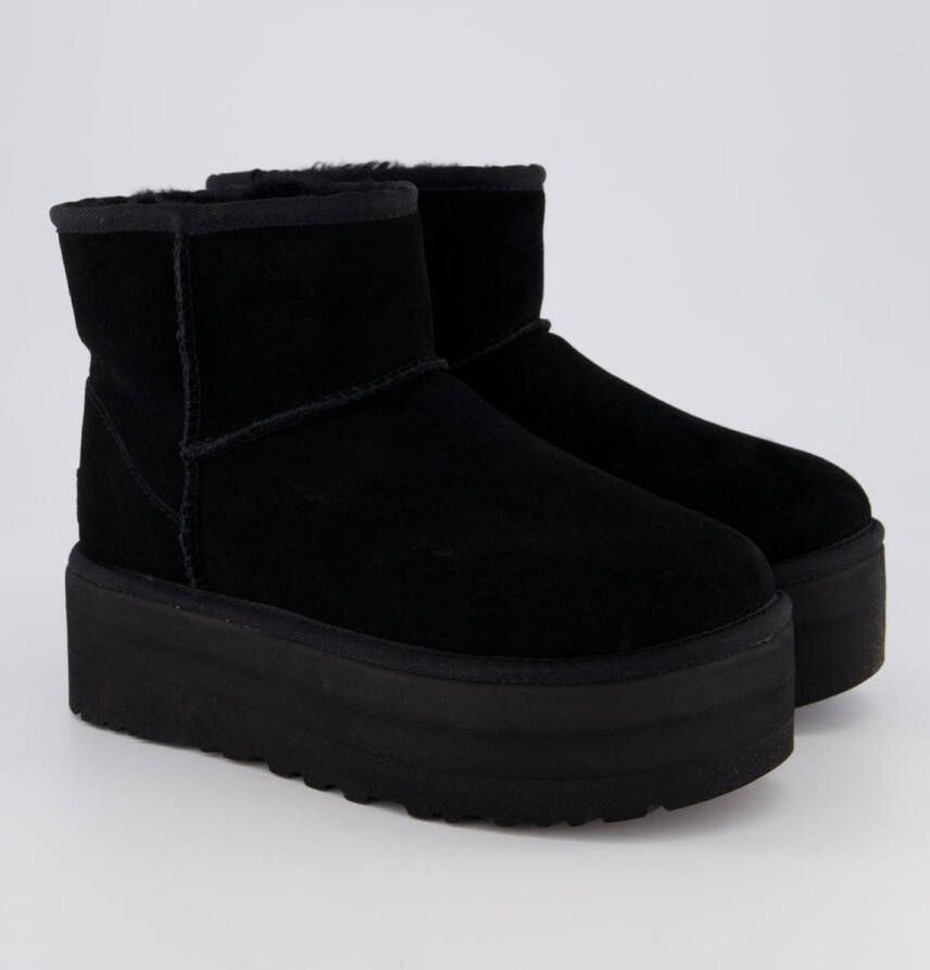 UGG Classic Mini Platform 1134991 BLK Vrouwen Zwart Laarzen Sneeuw laarzen