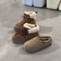 UGG Vachtlaarzen Dames W Funkarra Cabin Cuff Maat: 38 Materiaal: Suède Kleur: Cognac - Thumbnail 5