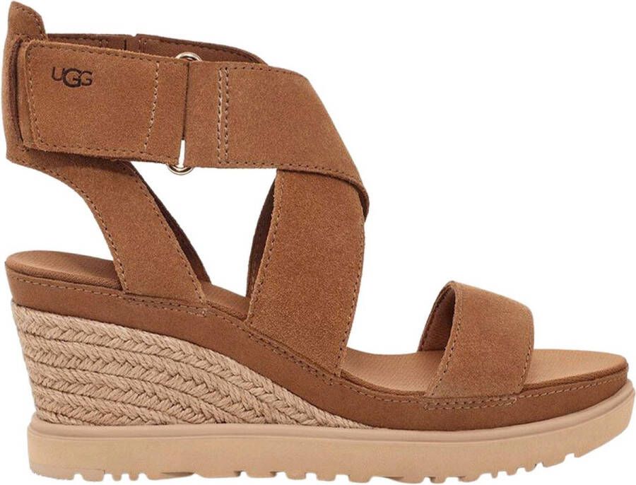 UGG Dames Ileana Ankle Sandalen Bruin