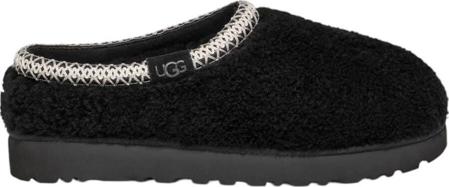 UGG Dames Mocassin Zwart 1158356 Blk W Tasman Maxi Curly