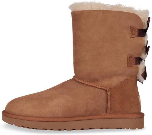 UGG Boots zonder sluiting Bailey Bow 2 met satijnen strikken achter bij de schacht - Foto 1