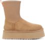 UGG Enkellaarsjes Dames Classic Dipper Maat: 40 Materiaal: Suède Kleur: Camel - Thumbnail 1