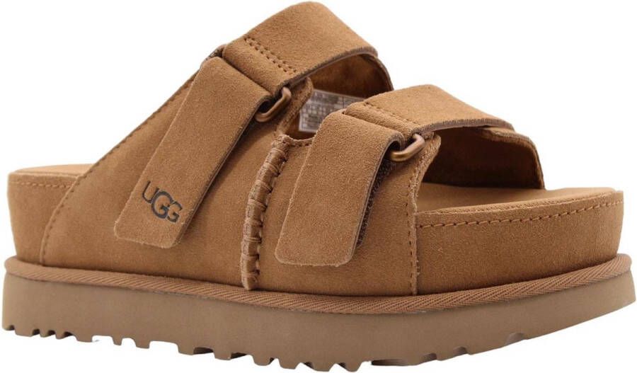 Ugg Cognac Suède Slippers Brown Dames