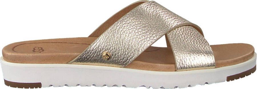 UGG KARI METALLIC Dames Sandalen GOLD