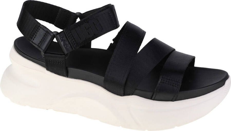 UGG La Shores Sandals 1118499 BLK Vrouwen Zwart Sandalen