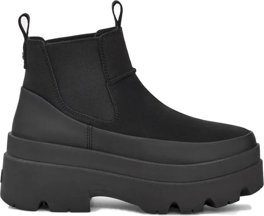 UGG Laarzen Zwart Leer Brisbane chelsea boots zwart