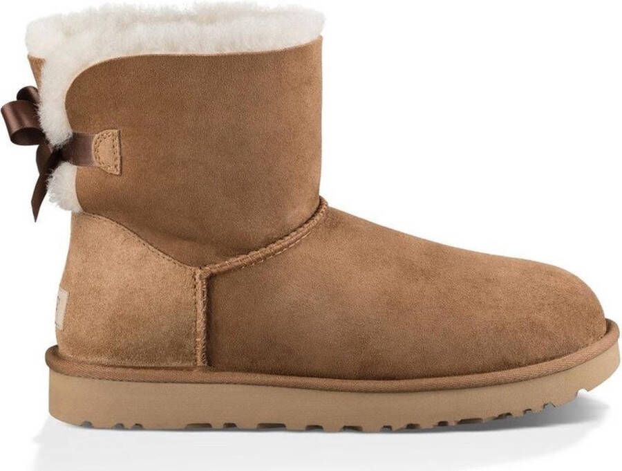 UGG Boots zonder sluiting Mini Bailey Bow 2 instaplaarzen winterlaarzen snowboots met decoratieve strik