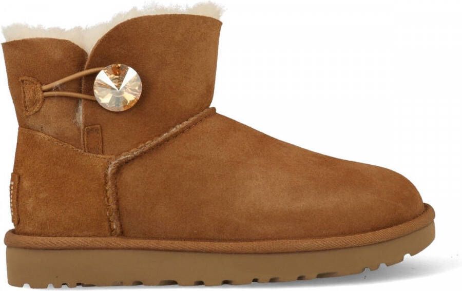 Ugg boots chestnut cheap bailey button