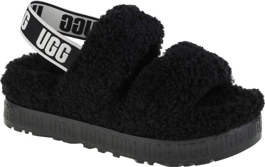 UGG Oh Fluffita 1120876-BLK Vrouwen Zwart Pantoffels