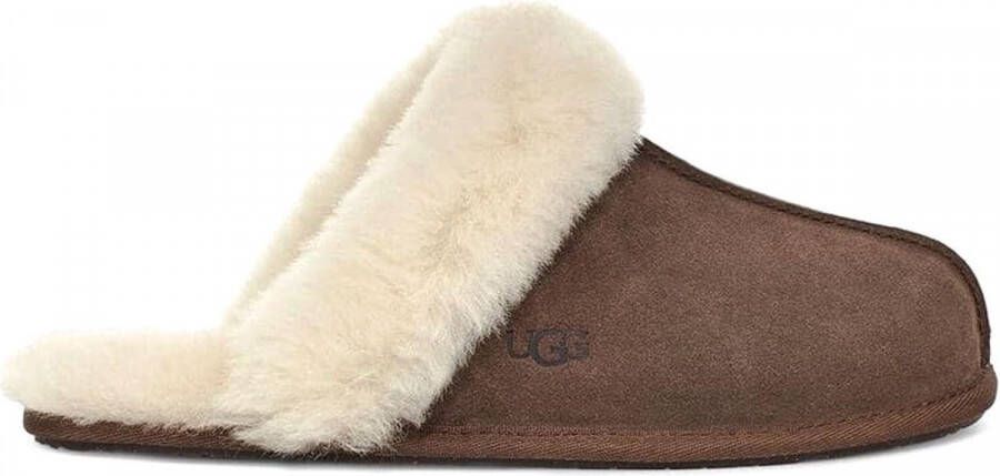 UGG Pantoffels Scuffette II Pantoffels klompen mules flats met bontkraag