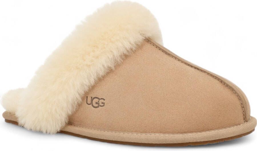 UGG Pantoffels Scuffette II Pantoffels klompen mules flats met bontkraag