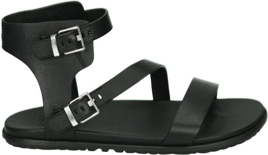 UGG SOLIVAN STRAP W Volwassenen Platte sandalen Kleur Zwart - Foto 1