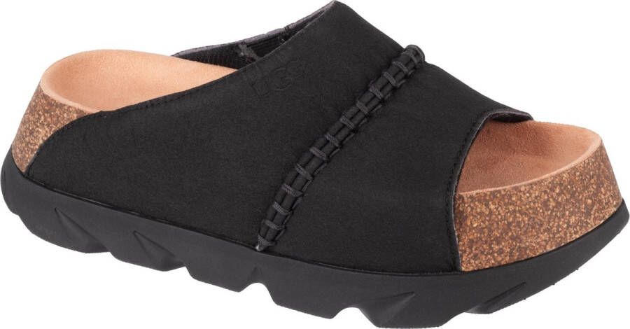 UGG Sunskip Slide 1152695-BLK Vrouwen Zwart Pantoffels