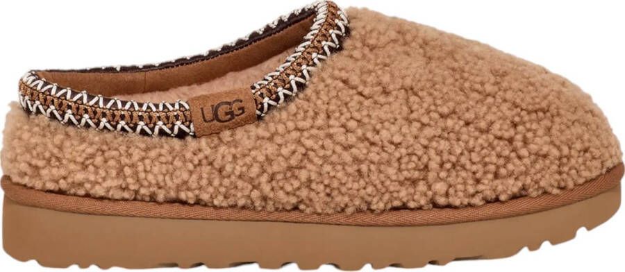 UGG Tasman Maxi Curly Sloffen Dames Naturel