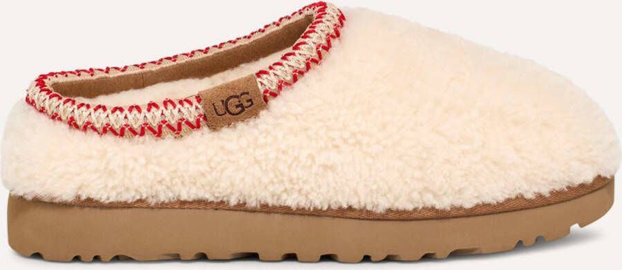 UGG Tasman Maxi Curly Natural Dames Pantoffels 1158356-NAT