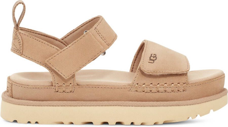 UGG Sandalen Dames W Goldenstar Maat: 40 Materiaal: Suède Kleur: Beige