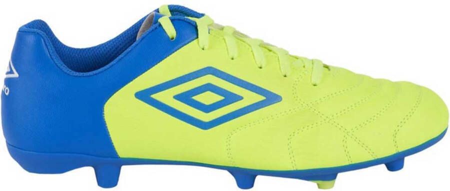 Umbro Classico Xi Fg Voetbalschoenen Geel Blauw