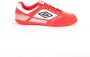 Umbro Sala Ii Liga In Zaalvoetbal Schoenen Rood Wit - Thumbnail 1