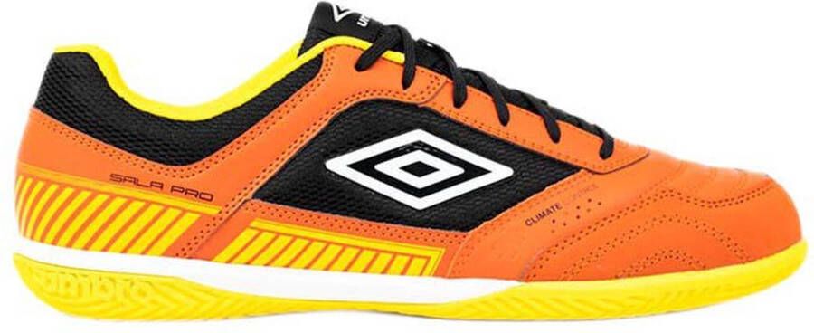 Umbro Sala II Pro IN Zaalvoetbal Schoenen Tangerine Tango White Black Blazing Yellow Heren - Foto 1