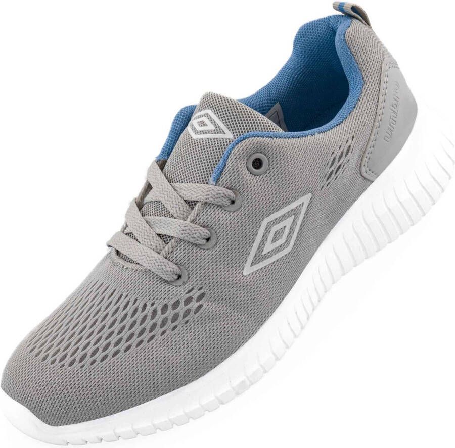 Umbro chass lichtgrijs blauw UMFL0068114A