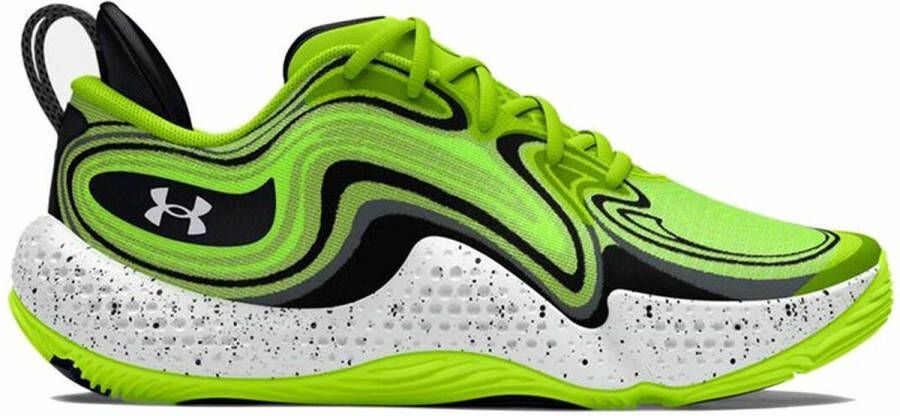 Under Armour Basketbalschoenen voor Volwassenen SPAWN 6 Limoengroen