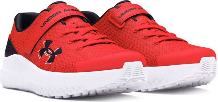 Under Armour BPS Surge 4 AC Hardloopschoenen Kinderen 3027104 600 rood