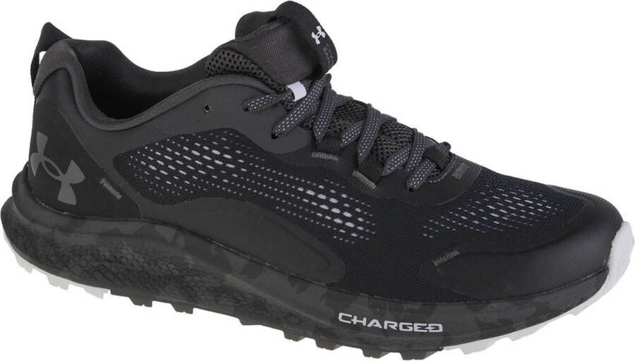 Under Armour Charged Bandit Trail 2 3024186-001 Mannen Zwart Hardloopschoenen