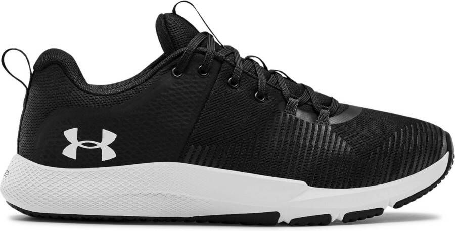 Under Armour charged engage sportschoenen zwart wit heren