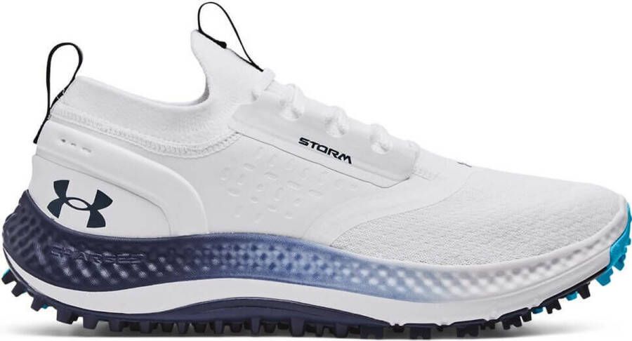 Under Armour Charged Phantom Sl White Navy Heren