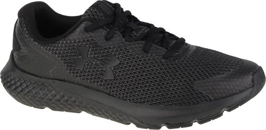 Under Armour Charged Rogue 3 3024877-003 Mannen Zwart Hardloopschoenen