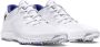 Under Armour Dames golf schoenen UA Charged Breathe 2 Wit Spikes Waterbestendigheid - Thumbnail 1