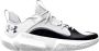 Under Armour Flow Futr X3 Basketbalschoenen White Heren - Thumbnail 1