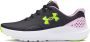 Under Armour Ggs Surge 4 Hardloopschoenen Zwart - Thumbnail 1