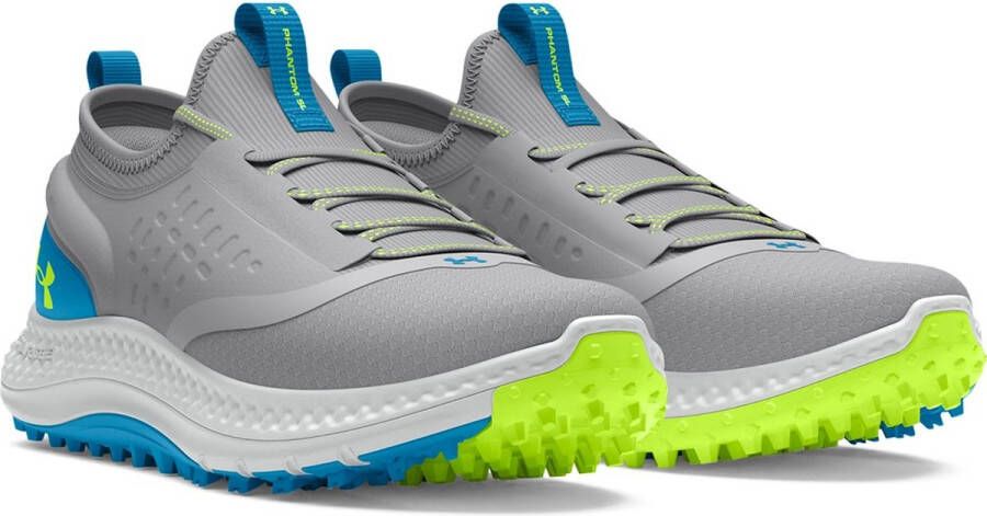 Under Armour Golf Charged Phantom Spikeless Junior Golfschoenen Grijs